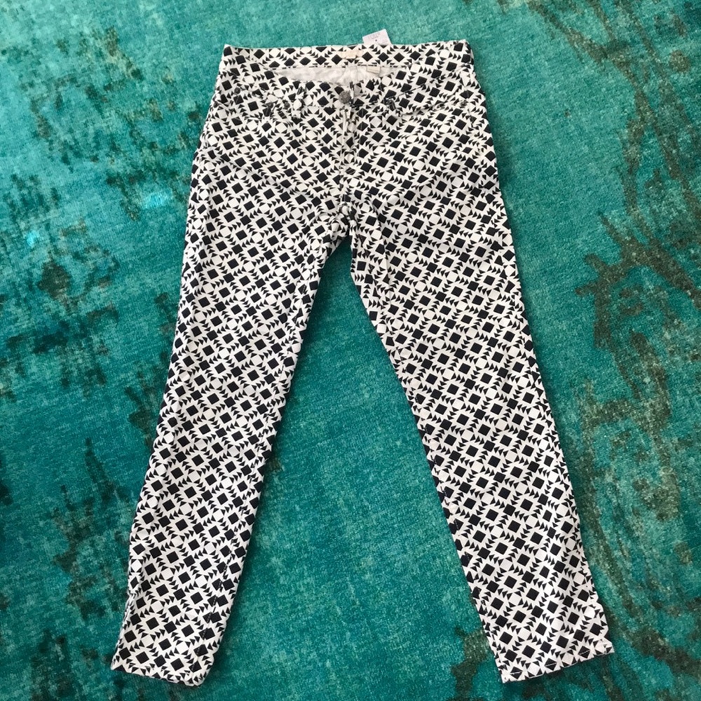 J crew twill ankle jeans